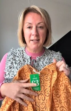 Savvy shopper snaps up designer dress worth £329 for just £3 in a charity shop Savvy shopper snaps up designer dress worth £329 for just £3 in a charity shop