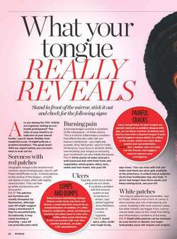What your tongue really reveals