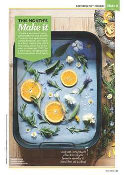 How to make pot pourri using herbs and flowers