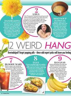 12 Weird hangover cures