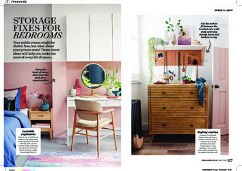 Storage fixes for bedrooms
