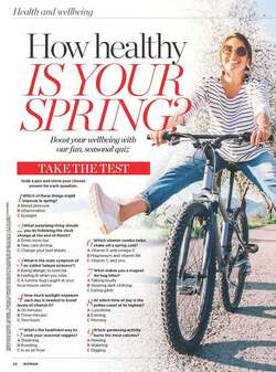 Quiz How healthy is your spring 