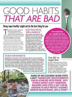 Good habits that are bad