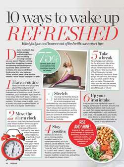 10 Ways to wake up refreshed