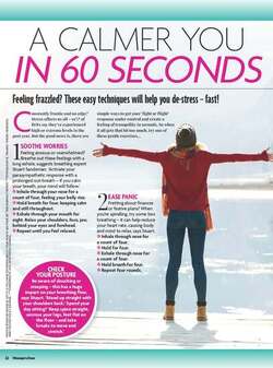 A calmer you in 60 seconds