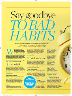 Say goodbye to bad habits