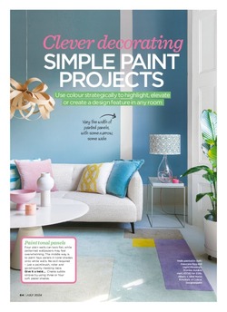 Simple paint projects