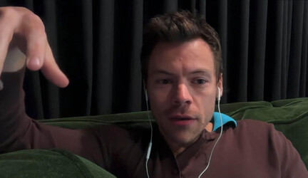 Harry Styles interview on BBC Radio 1 where he talks about the Pope parking fans cars album titles