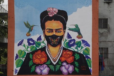 Murals In Mexico City Praise Medical Workers
