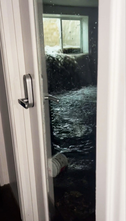 SURPRISE FLOODING DURING BEAUTY TREATMENT CAUSED OVER 5K OF DAMAGE