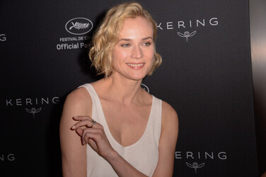 Diane Kruger elegantly sexy at the Majestic Hotel in Cannes