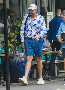 Tyson Fury at Sexy Fish Tyson Fury at Sexy Fish