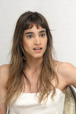 Sofia Boutella Attends Press Conference for The Mummy