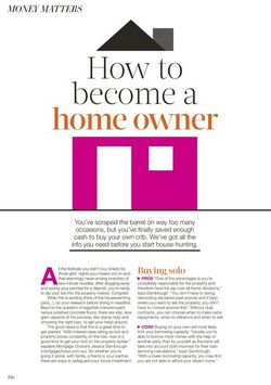How to become a home owner