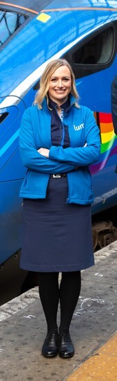 Right on track Ex Air hostess mum of four 44 becomes train driver