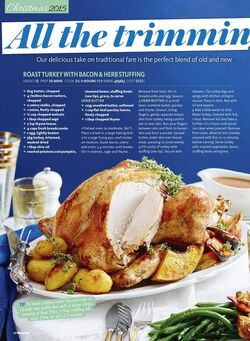 Christmas with all the trimmings Christmas with all the trimmings