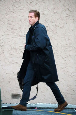 EXCLUSIVE Damien Lewis on the Set of Billions in Upstate New York