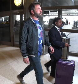 Ben Affleck Looking To Have Gained Weight At LAX