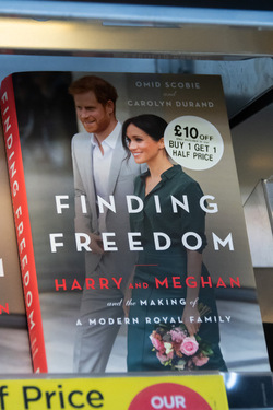  Finding Freedom Biography Of Prince Harry And Meghan Markle On Sale In London