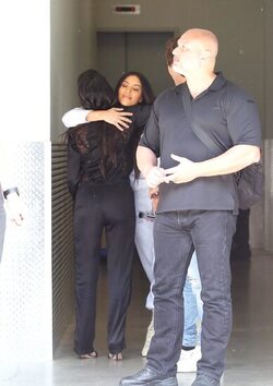 Kim Kardashian Back At Work With Kourtney After Bahamas Vacation Kim Kardashian Back At Work With Kourtney After Bahamas Vacation