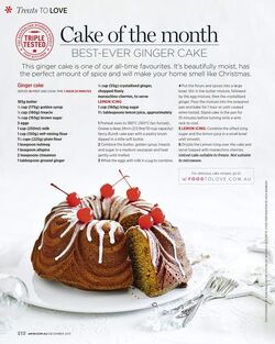 Best Ever Ginger Cake