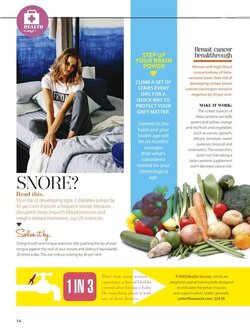Health snippets Good Health June issue p Text available