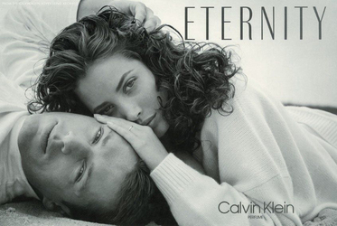 Christy Turlington and Edward Burns for Calvin Klein Eternity