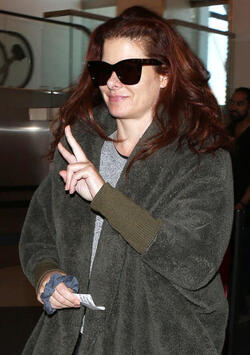 Debra Messing Gets Out Of LA For The Weekend Debra Messing Gets Out Of LA For The Weekend