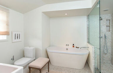 Amber Valletta Inside her romantic Spanish home in Santa Monica