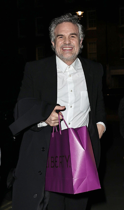Mark Ruffalo arrives at the Chiltern Firehouse