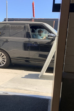 Seth Rogen After Picking up at Sweet Flower Cannabis Dispensary