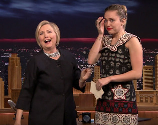 EMOTIONAL MILEY CYRUS CRIES AND HUGS HILARY CLINTON ON TV SPECIAL EMOTIONAL MILEY CYRUS CRIES AND HUGS HILARY CLINTON ON TV SPECIAL