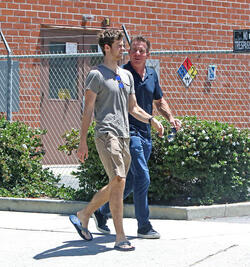 Dennis Quaid Spends Quality Time With Son Jack