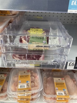 Chops and robbers Lamb chops put in GPS tracked security boxes in Co op to thwart thieves Chops and robbers Lamb chops put in GPS tracked security boxes in Co op to thwart thieves