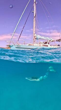 Couple leave dry land to live on &pound;62 000 boat with ZERO sailing experience