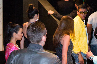 Kendall Jenner with Asap Rocky Kourtney Kardashian and her boyfriend Younes Bendjima going to the Gotha nightclub Kendall Jenner with Asap Rocky Kourtney Kardashian and her boyfriend Younes Bendjima going to the Gotha nightclub