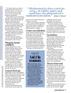 The pharmacist will see you now