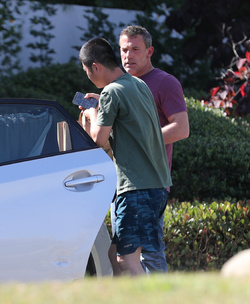 Just like us Ben Affleck loves a takeaway delivery