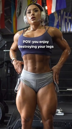 Self confessed muscle mommy says men constantly ask her for advice on how to get jacked