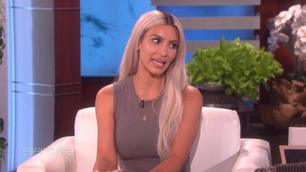 Kim Kardashian Accidentally Blurts Out Gender Of Her Baby On Ellen 