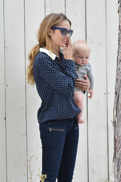 Teresa Palmer Spends Quality Time With Sons Bodhi And Forest In Los Angeles