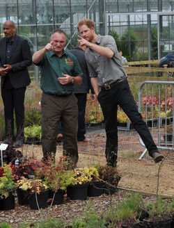 Prince Harry in Wigan Prince Harry in Wigan