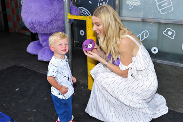 Heather Morris with son Owen Heather Morris with son Owen