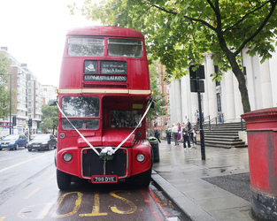 Vicky Pattison and Erica Ramadan Wedding at Marylebone Town Hall
