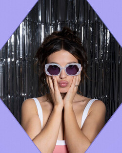 MILLIE BOBBY BROWN in advertising photoshoot for the new FBM Sunglasses collection