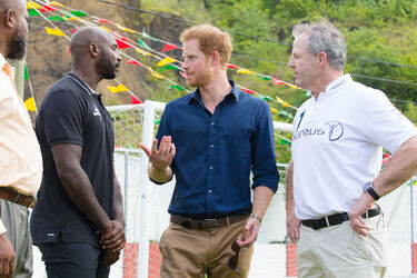 Youth in Action Welcome for Prince Harry