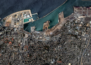 Beirut Explosion Before And After Satellite Images Show Extent Of Devastation