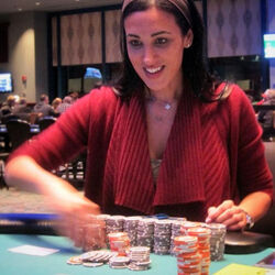 A RE MARKLE ABLE RESEMBLANCE MEET THE STUNNING POKER PLAYER WHO IS DEAD RINGER FOR MEGHAN MARKLE