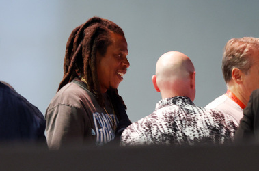 Jay Z seen at Fanatics Fest NYC