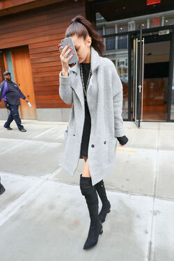 Bella Hadid NY Sighting